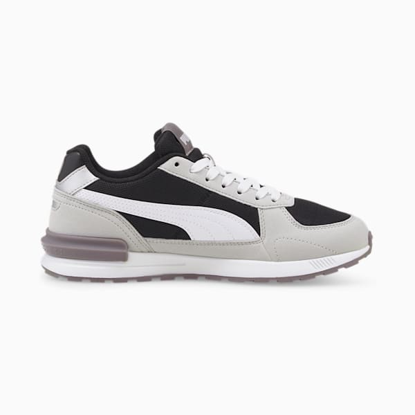 Graviton Sneakers JR, Gray Violet-Puma Black-Puma White-Puma Silver-Steel Gray