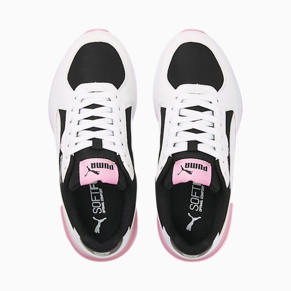 Graviton Sneakers Big Kids, Puma White-Puma Black-PRISM PINK, extralarge