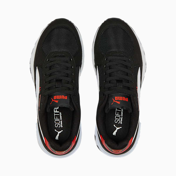 Graviton Sneakers Youth, Puma Black-Puma White-Puma Red, extralarge