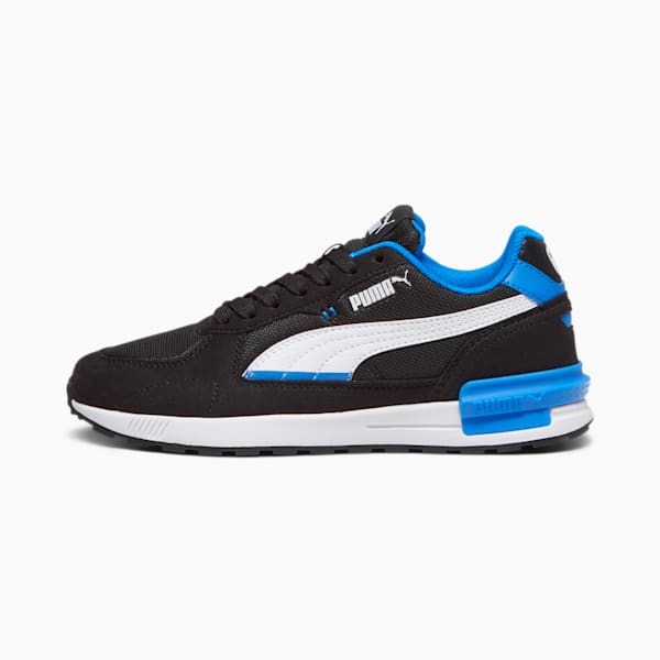 Tenis juveniles Graviton, PUMA Black-PUMA White-Racing Blue, extralarge