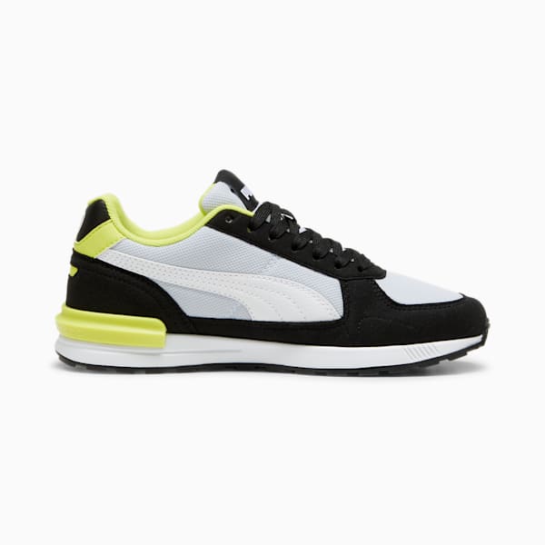 Graviton Sneakers Big Kids, Silver Mist-PUMA White-PUMA Black-Lime Sheen, extralarge