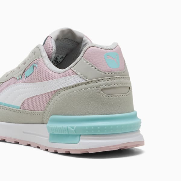 Graviton Sneakers Big Kids, Rose Mauve-PUMA White-Glacial Gray-Safe Lake, extralarge