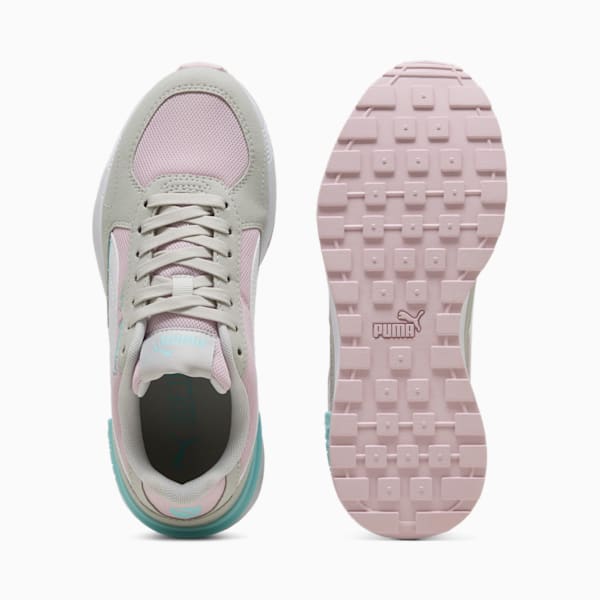 Tenis juveniles Graviton, Rose Mauve-PUMA White-Glacial Gray-Safe Lake, extralarge