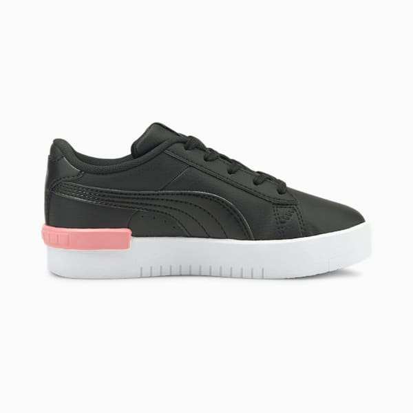 Jada Little Kids' Sneakers, Puma Black-Puma Black-Puma Silver-Peony, extralarge