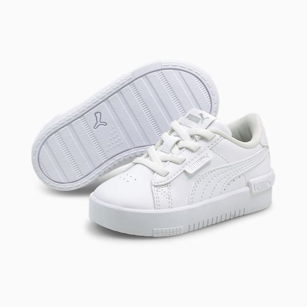 Jada Babies' Sneakers, Puma White-Puma White-Puma Silver, extralarge