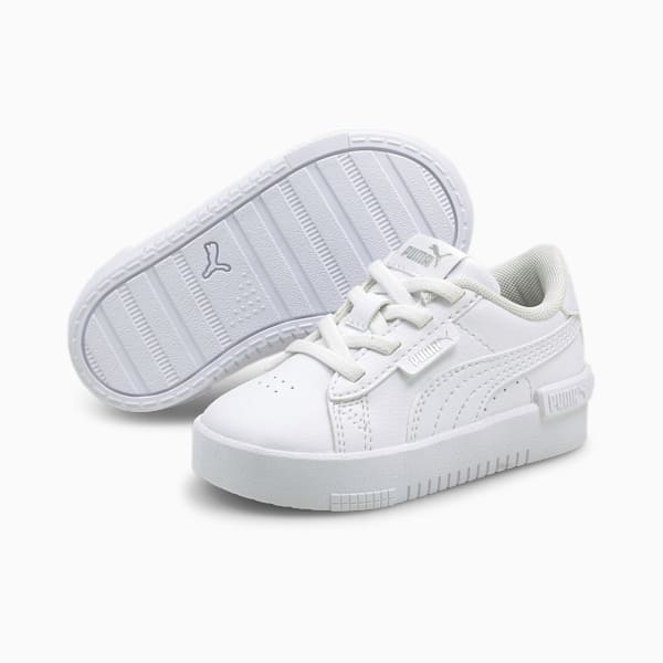 Jada Toddlers' Sneakers, Puma White-Puma White-Puma Silver, extralarge