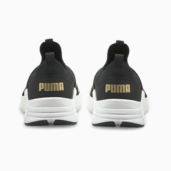 Chaussures à enfiler Wired Run Enfant et Adolescent, Puma Black-Puma Team Gold, extralarge