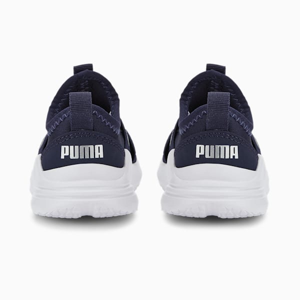 Zapatos sin cordones Wired Run para bebé, Peacoat-Puma Silver