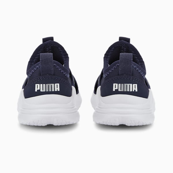 Wired Run Slip-On Toddler Shoes, Peacoat-Puma Silver, extralarge