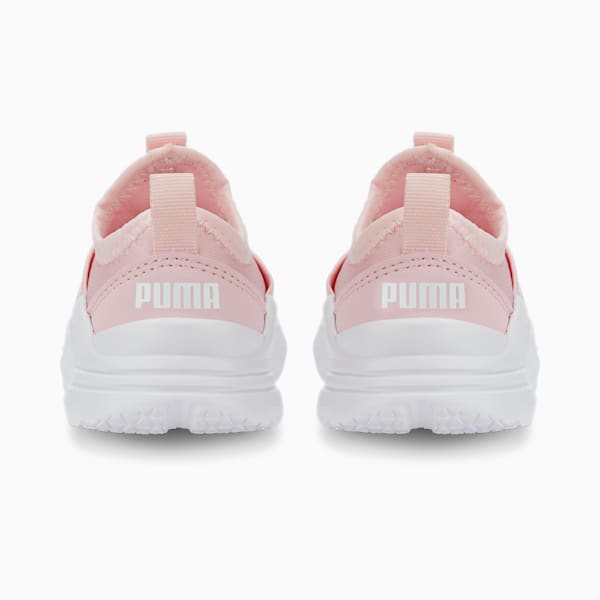Wired Run Slip-On Toddler Shoes, Almond Blossom-Puma White, extralarge