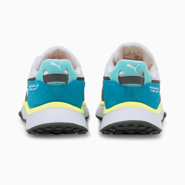Wild Rider Rollin Kid's Sneakers, Elektro Aqua-Puma White, extralarge-IND