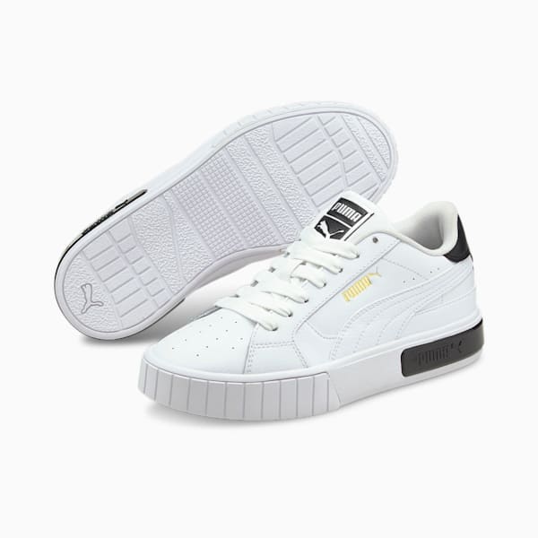 Cali Star Sneakers Big Kids, Puma White-Puma Black, extralarge