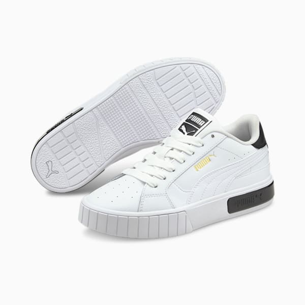 Tenis Adolescentes Cali Star, Puma White-Puma Black, extralarge