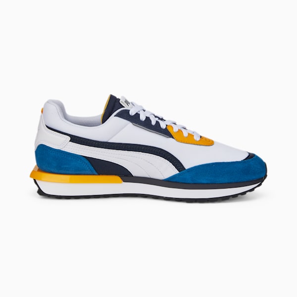 City Rider Sneakers, Puma White-Lake Blue-Puma Black, extralarge-IND