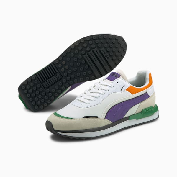City Rider Electric Sneakers, Vaporous Gray-Puma White, extralarge-IND