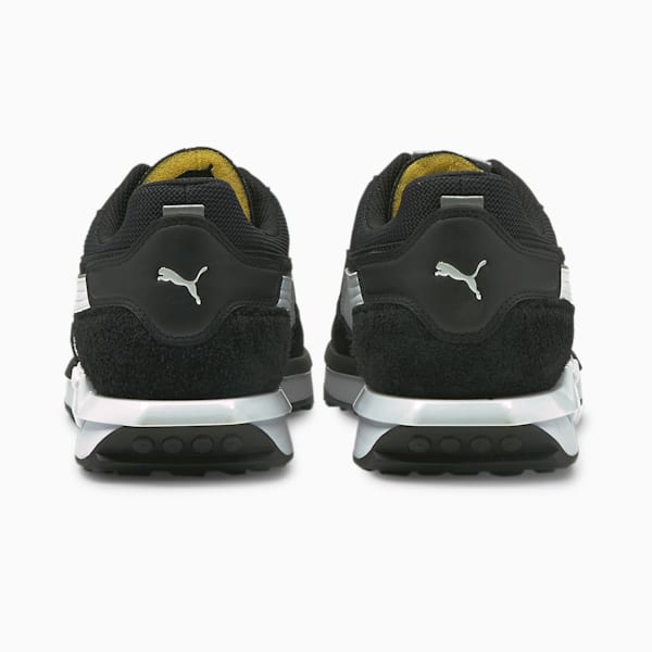 City Rider B&W Unisex Sneakers, Puma Black-Puma White, extralarge-IND