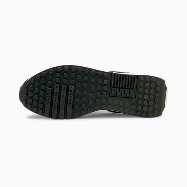 City Rider B&W Unisex Sneakers, Puma Black-Puma White, extralarge-IND