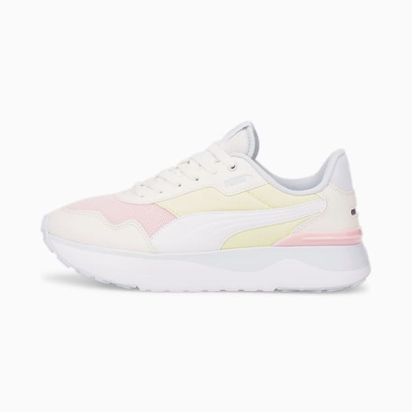 R78 Voyage Sneakers Big Kids, Chalk Pink-Puma White-Vaporous Gray, extralarge