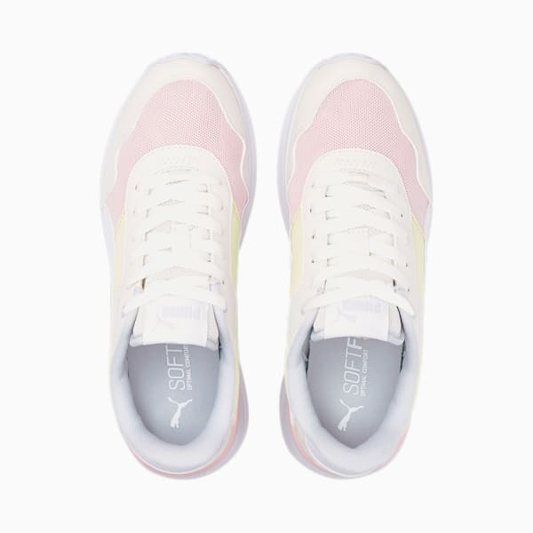 R78 Voyage Sneakers Big Kids, Chalk Pink-Puma White-Vaporous Gray, extralarge