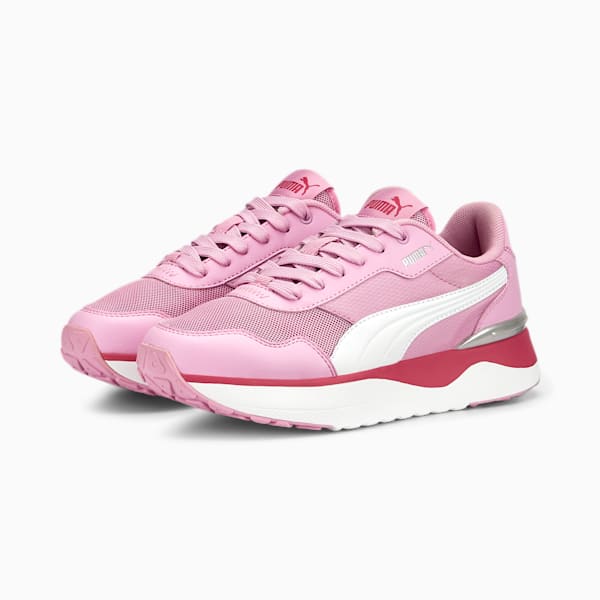 R78 Voyage Sneakers Big Kids, Lilac Chiffon-PUMA White-Glowing Pink, extralarge