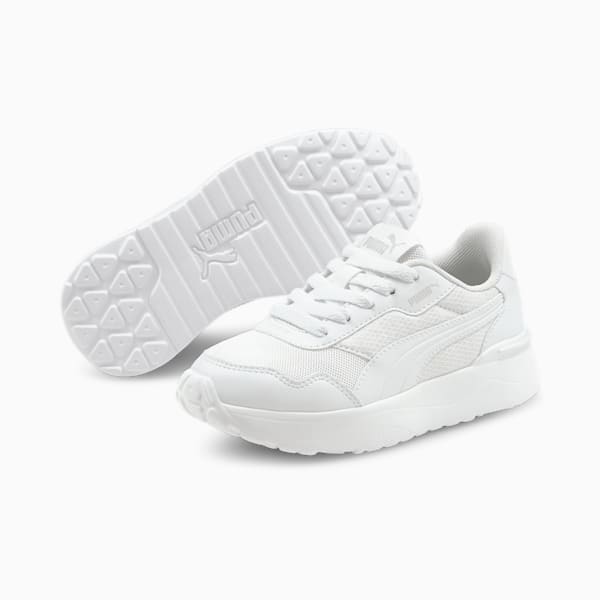 Tenis infantiles Voyage R78, Puma White-Puma White-Gray Violet, extralarge