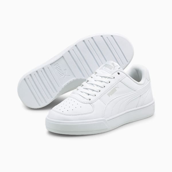 Caven Youth Trainers, Puma White-Puma White-Gray Violet, extralarge-GBR