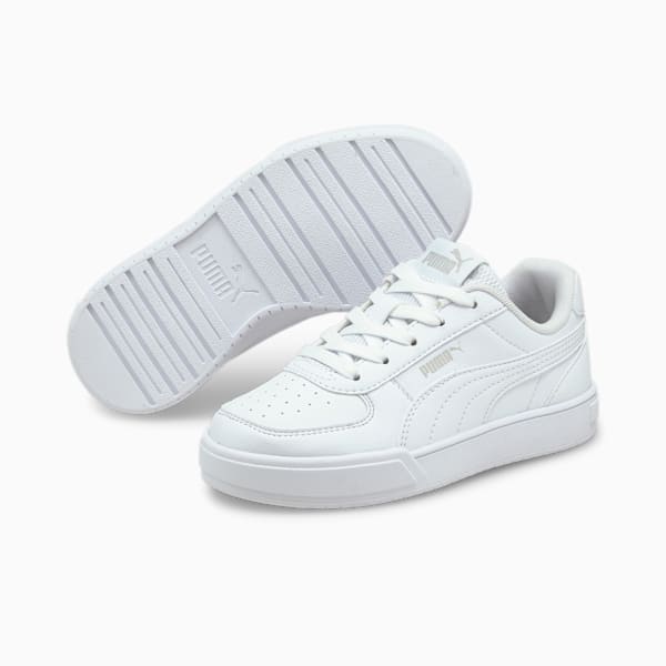 Caven Kids' Trainers, Puma White-Puma White-Gray Violet, extralarge-GBR