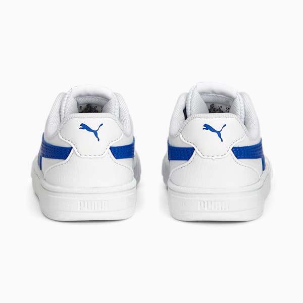 Caven AC Babies' Trainers, PUMA White-Royal Sapphire-PUMA Gold