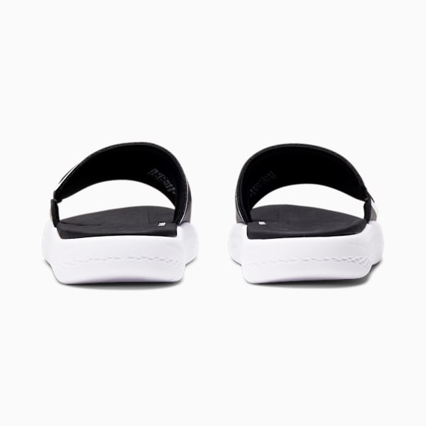 SOFTRIDE Men's Slides, Puma Black-Puma White, extralarge-IDN