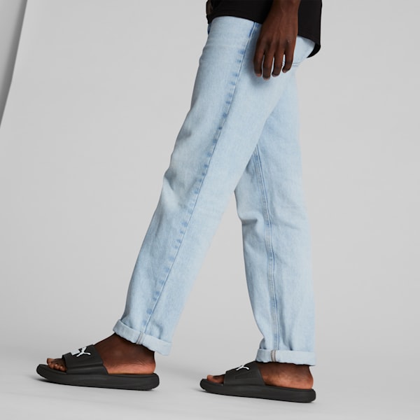 Teal puma slides hotsell