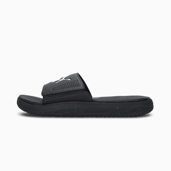 Sandalias Hombre Softride, Puma Black-Puma White-Puma Black, extralarge