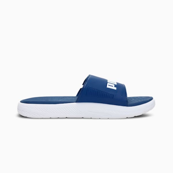 SOFTRIDE Men's Slides, Limoges-Puma White, extralarge-IND