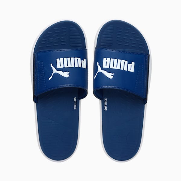 SOFTRIDE Men's Slides, Limoges-Puma White, extralarge-IND