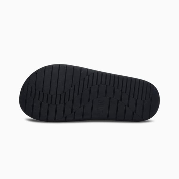 SOFTRIDE Men's Slides, Puma Black-Puma White, extralarge-IND
