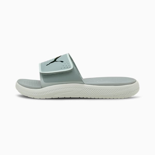 Softride Slides, Quarry-Puma Black-Glacier Gray, extralarge