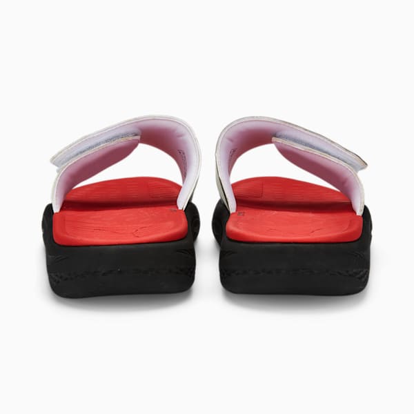 Softride Slides, Puma Black-Puma Red-Puma White