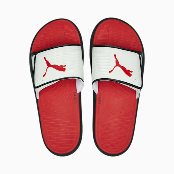 Softride Slides, Puma Black-Puma Red-Puma White