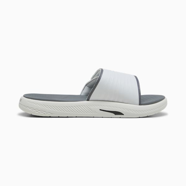 Sandalias Softride para hombre, Ash Gray-PUMA Black-Cool Dark Gray, extralarge