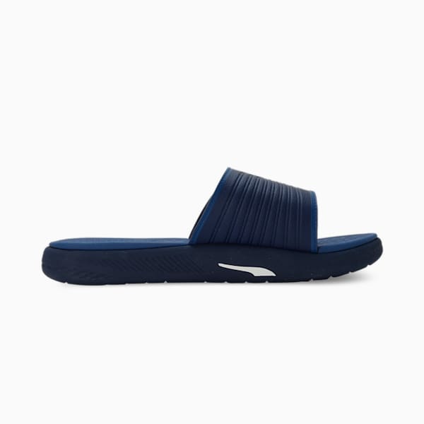 SOFTRIDE Men's Slides, Persian Blue-Clyde Royal-PUMA White, extralarge-IND