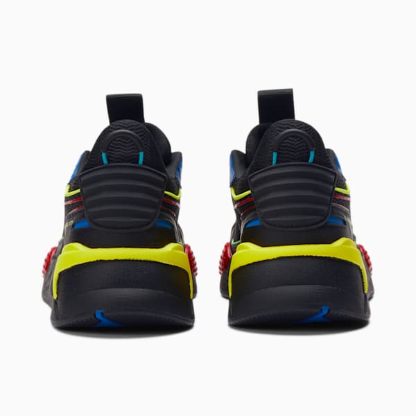 RS-X Hypnotic Sneakers, Black-High Risk Red- Blue, extralarge
