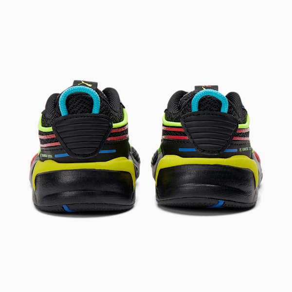 RS-X Hypnotic Toddler Shoes, Puma Black-High Risk Red-Lapis Blue, extralarge