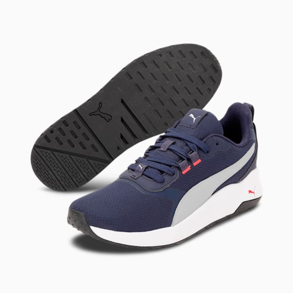 Anzarun RP Unisex Shoes, Quarry-Peacoat-High Risk Red, extralarge-IND