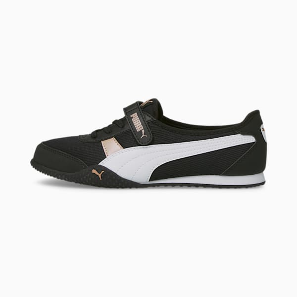 Bella V Women's Sneakers, Puma Black-Puma White-Rose Gold, extralarge