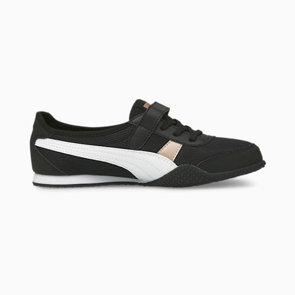 Bella V Women's Sneakers, Puma Black-Puma White-Rose Gold, extralarge