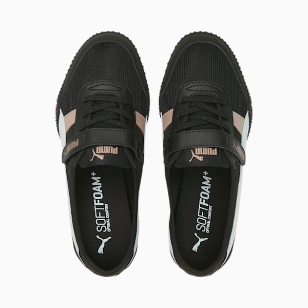 Bella V Women's Sneakers, Puma Black-Puma White-Rose Gold, extralarge