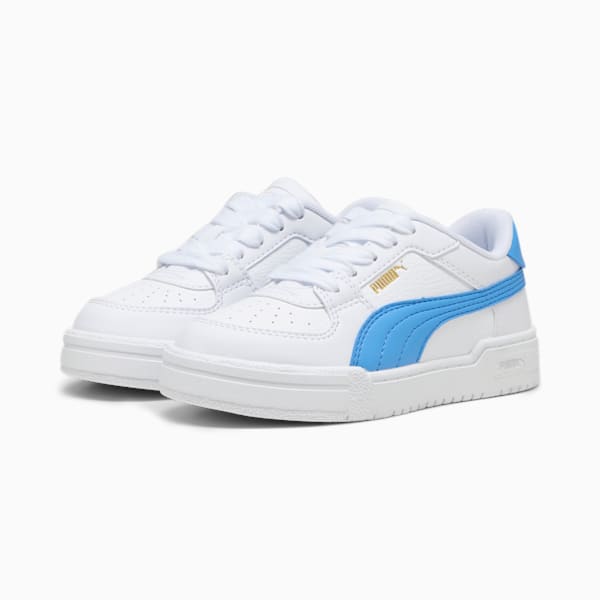 CA Pro Classic Kids' Trainers, PUMA White-Regal Blue, extralarge-GBR