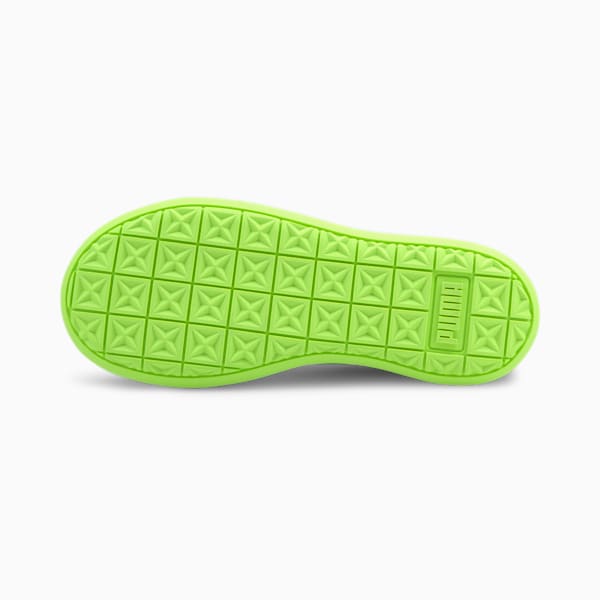 Suede Mayu Mono Women's Sneakers, Eggshell Blue-Green Glare, extralarge-IND