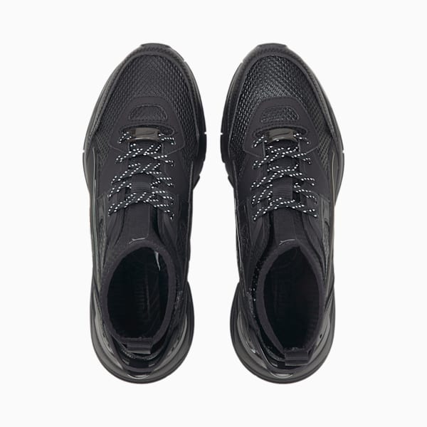 プーマ ミラージュ スポーツ AD4PT スニーカー ユニセックス, Puma Black-Steel Gray, extralarge-JPN