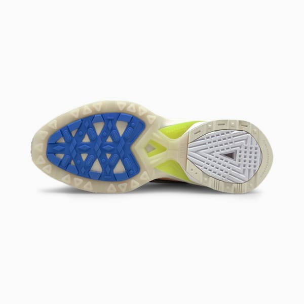 PWRFRAME OP-1 Abstract Sneakers, Nimbus Cloud-Yellow Alert-Puma White, extralarge-IND