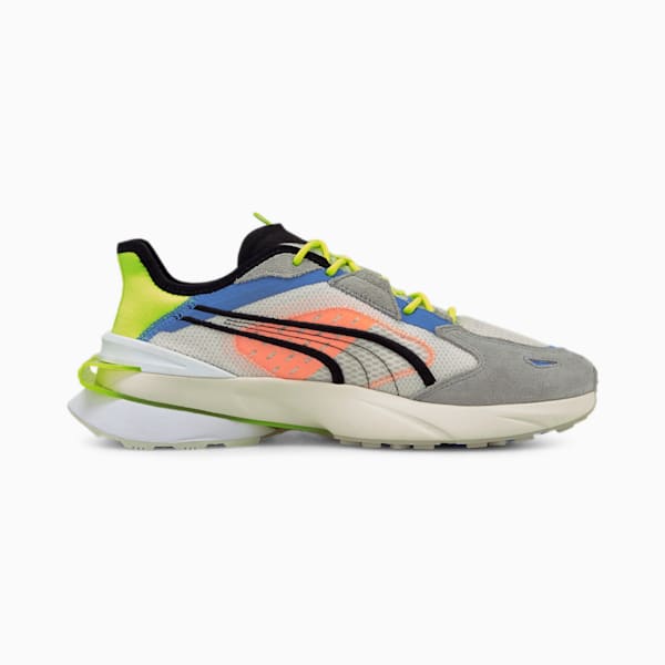 PWRFRAME OP-1 Abstract Sneakers, Nimbus Cloud-Yellow Alert-Puma White, extralarge-IND